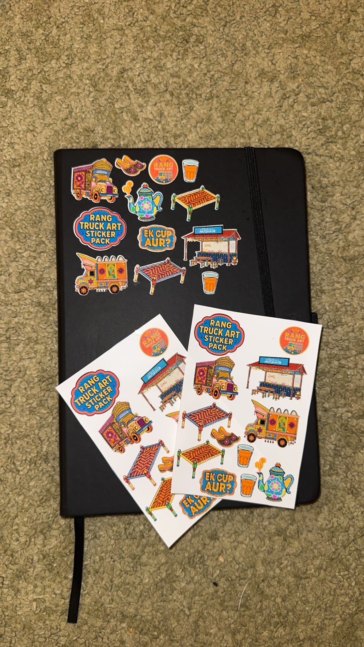 Rang Truck Art Sticker Pack