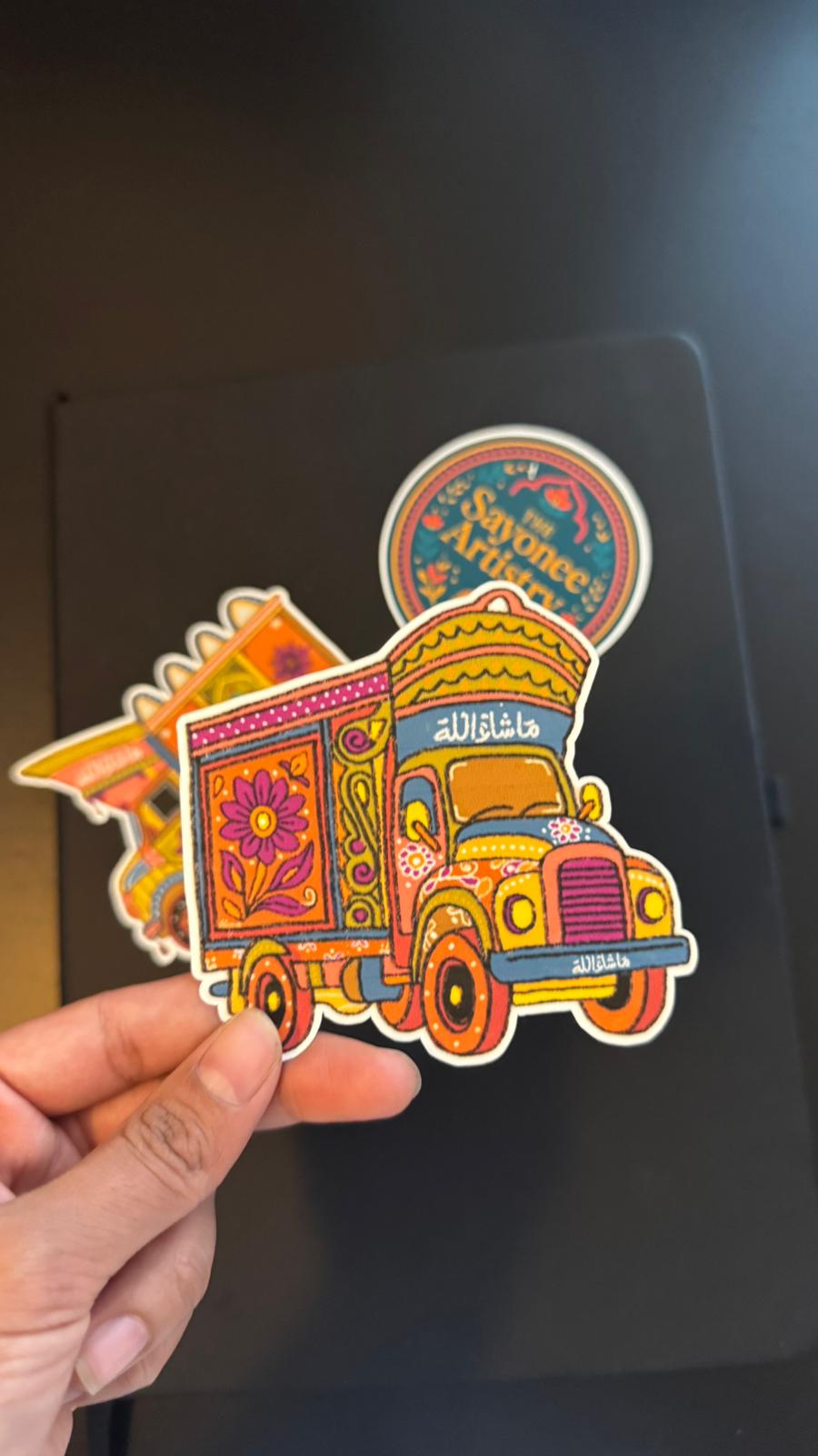 Side View Truck: MashAllah Gul Truck