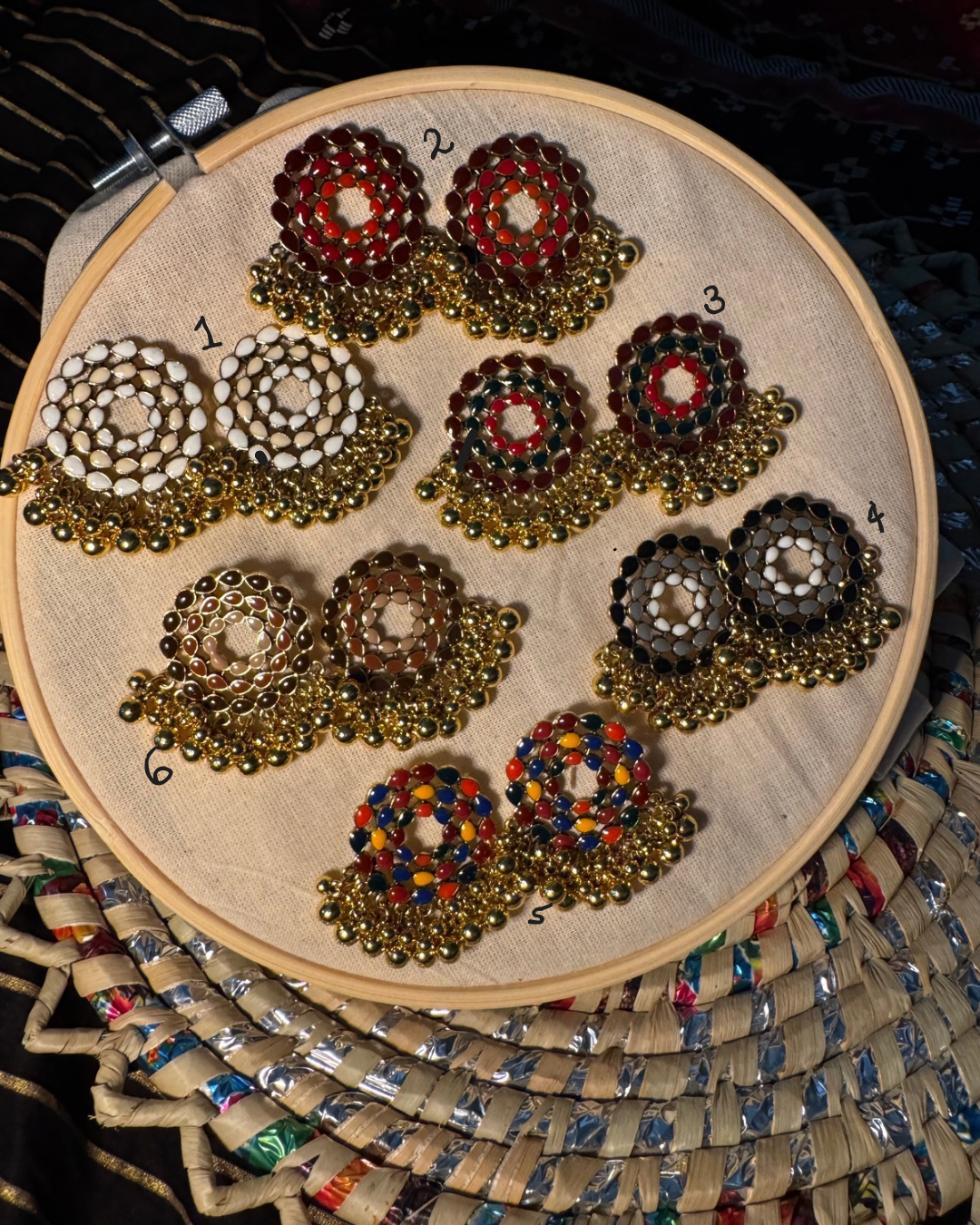 Raqs-e-Meena | Ghoomar Studs