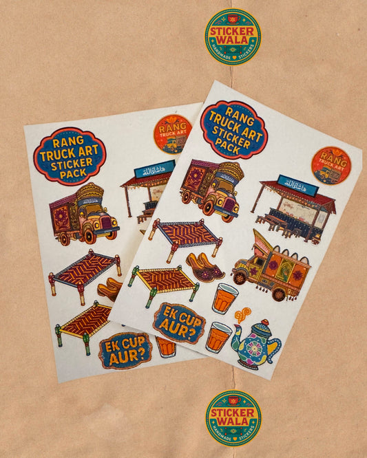 Rang Truck Art Sticker Pack